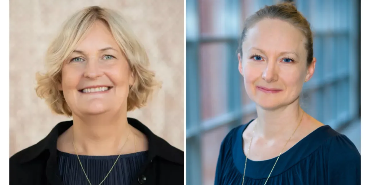 Image collage with Malin Parmar and Agnete Kirkeby.