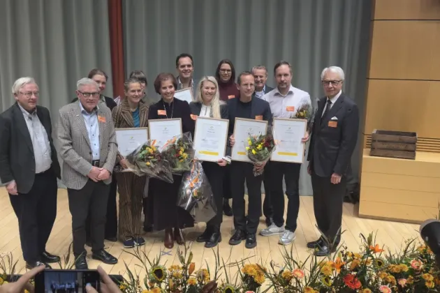 Group photo of the 2025 Mats Paulsson Foundation Awardees.