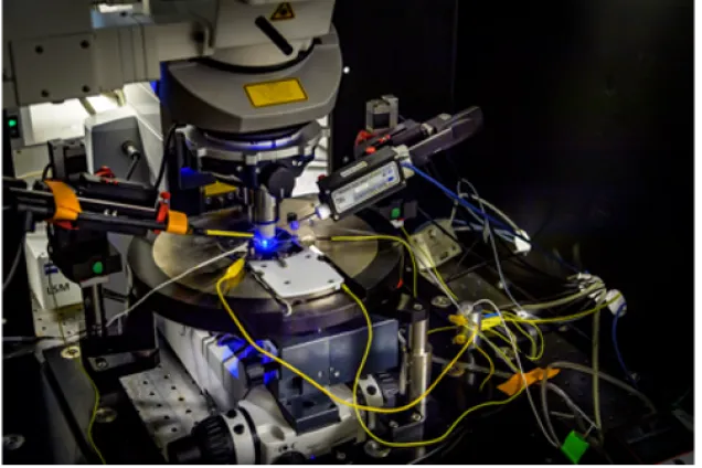 Photo of the F09 Electrophysiology Rig.