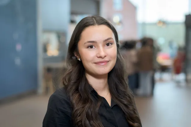 Portrait of Filippa Hjört. Photo.