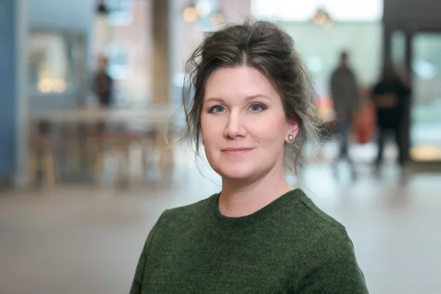 Portrait of Jenny Nelander. Photo.