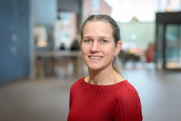 Portrait of Anna Falk. Photo.